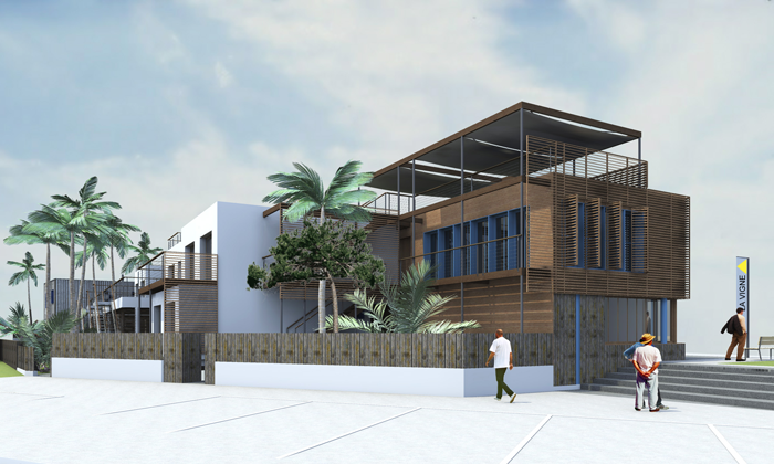 Construction d’un ensemble immobilier de 10 logements et commerces au Cap-Ferret